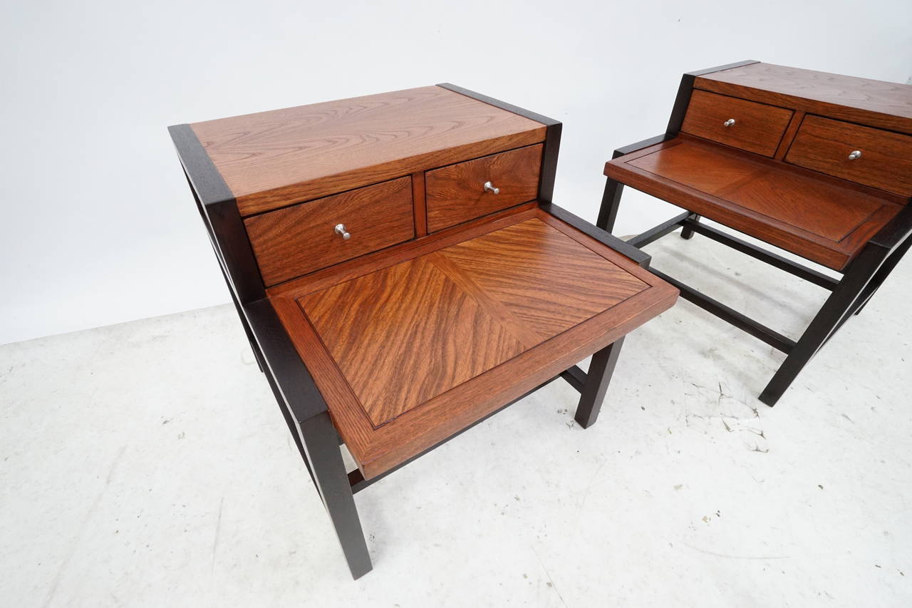 American Mid-Century Modern Side Tables by Martinsville