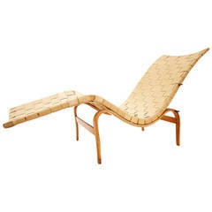 Very Early Bruno Mathsson Lounge Chair Dated 1936, Karl Mathsson