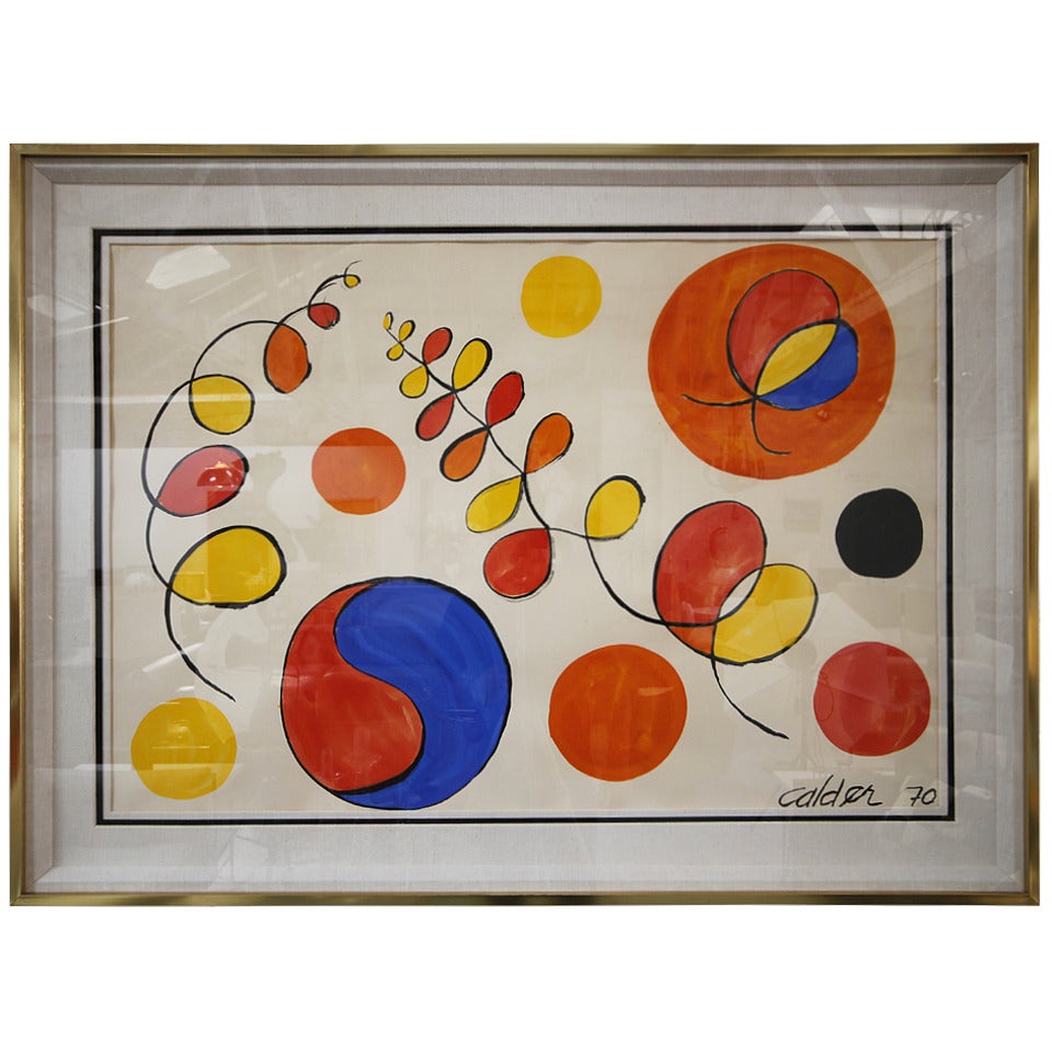 Large Alexander Calder "Spiral, " Spain 1970