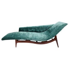 Gorgeous Mid Century Modern Chaise Lounge