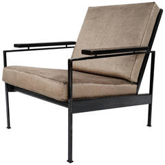 Rob Parry Architectural Iron Frame Lounge Chair
