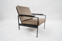 Rob Parry Architectural Iron Frame Lounge Chair