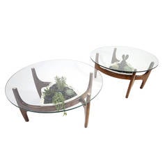 Rare Adrian Pearsall Sculpted Planter Coffee Tables or Side Tables