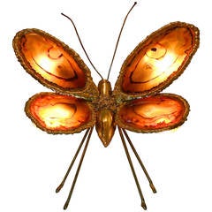Duval-Brasseur Butterfly Sconce, France