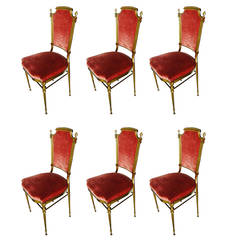 Six Chiavari Chairs