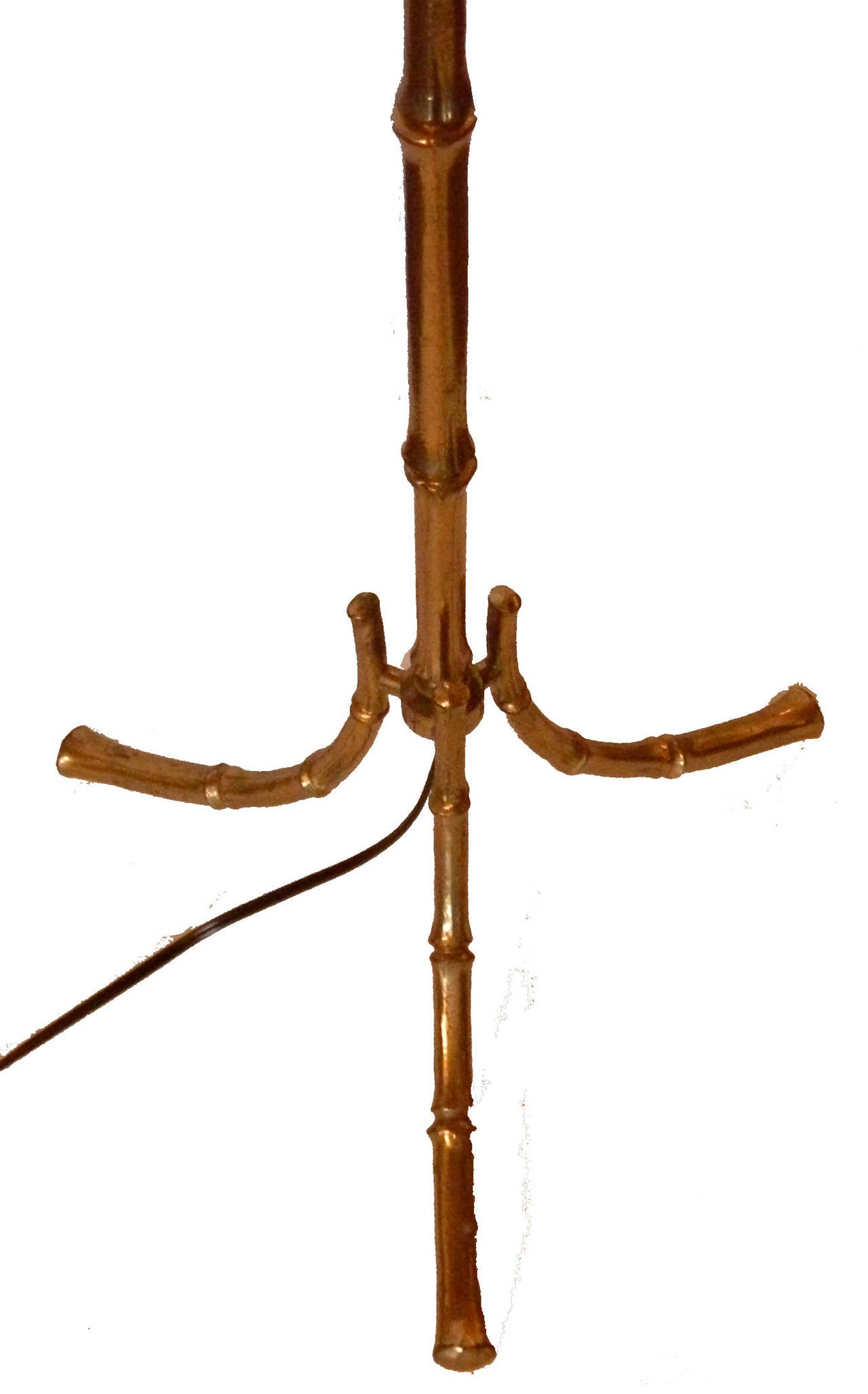 Neoclassical Revival Pair of Maison Baguès Floor Lamps For Sale