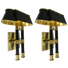 Pair of Jansen Bouillotte Sconces