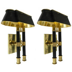  Pair of Jansen Bouillotte Sconces