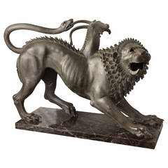21st Century Bronze Limited Edition from Original Mould, "Chimera of Arezzo"