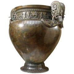 20th Century Bronze Decorated Vase