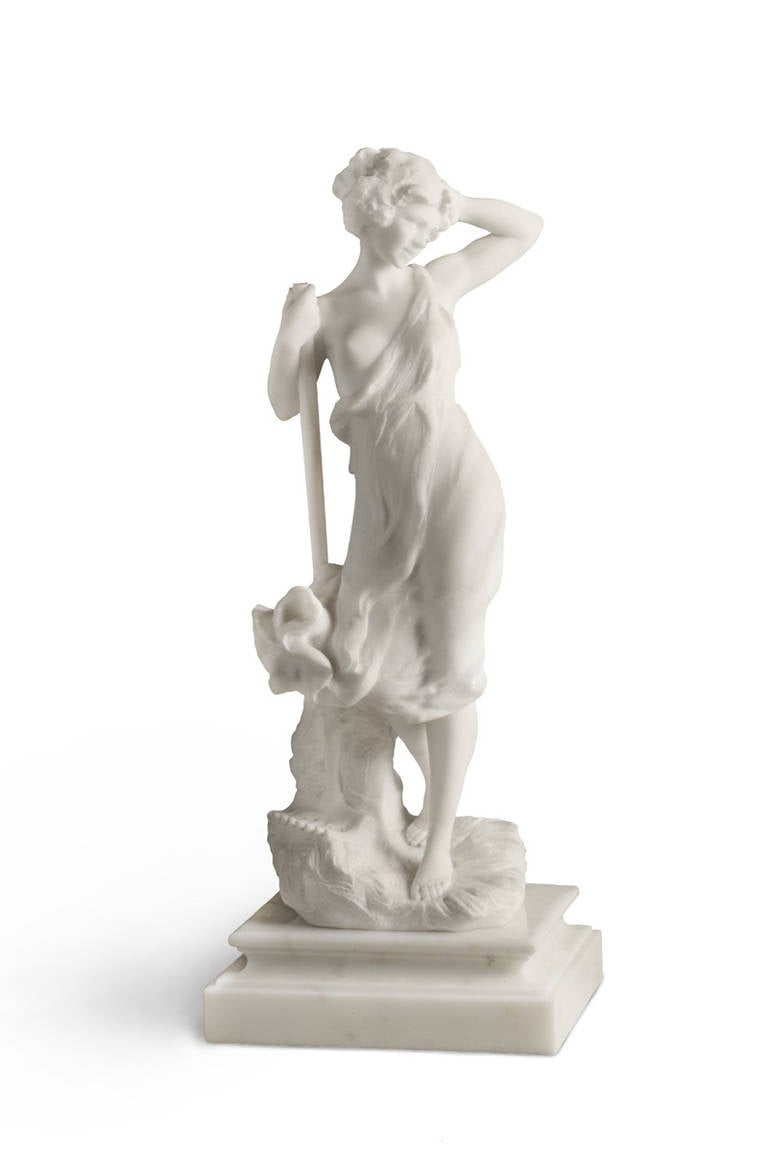 20th Century Marble Country Girl