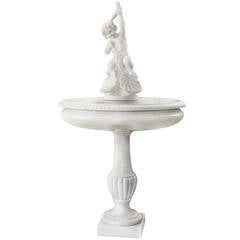 21th. Century hand carved Decorated Marble Fountain