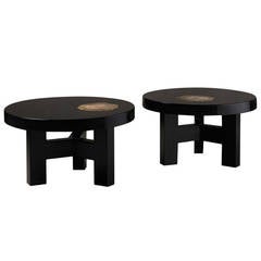 Pair of Low Tables by Ado Chale, 1970s