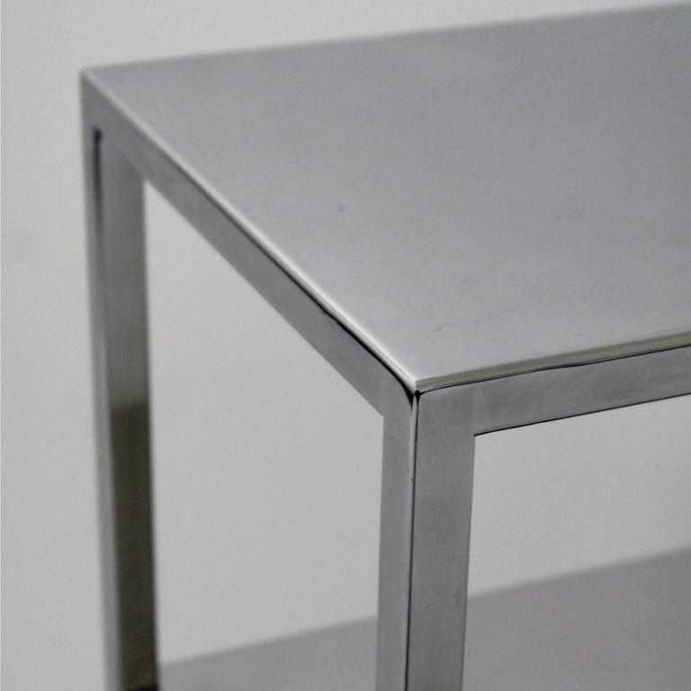 Contemporary Chrome Industrial Trolley by Philippe Starck