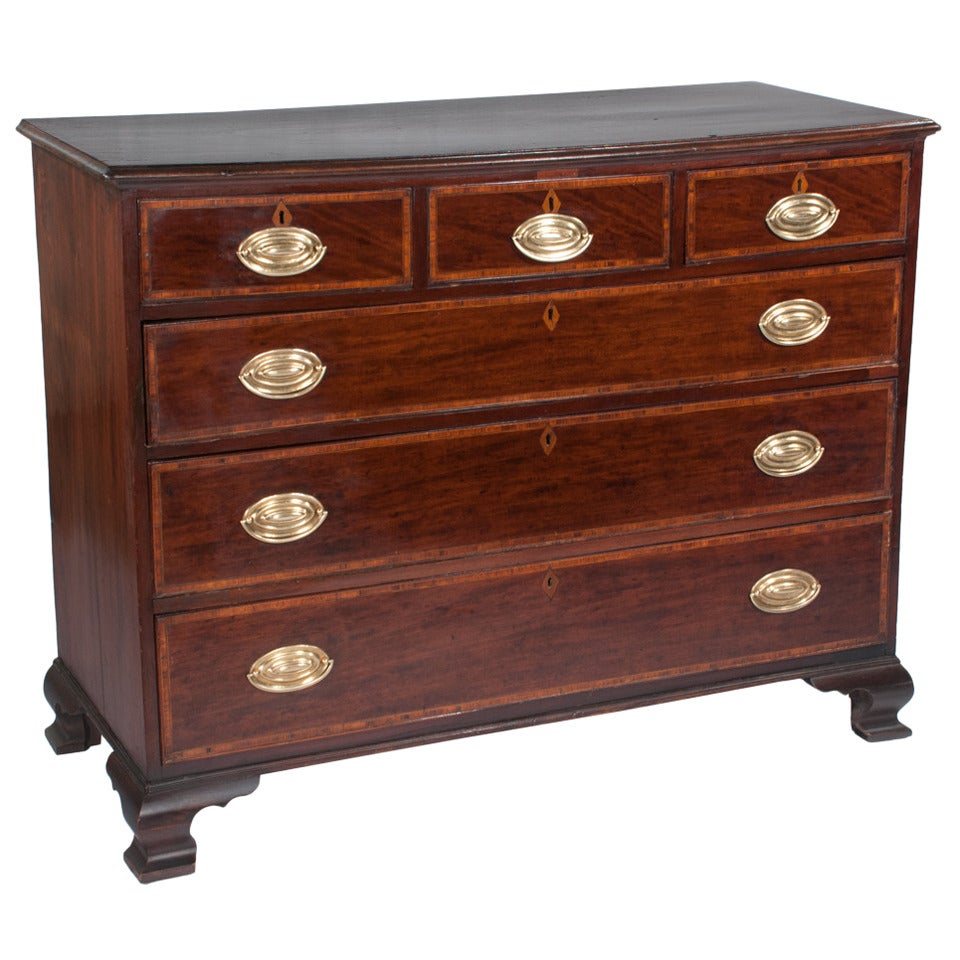 Scottish Chippendale Chest For Sale