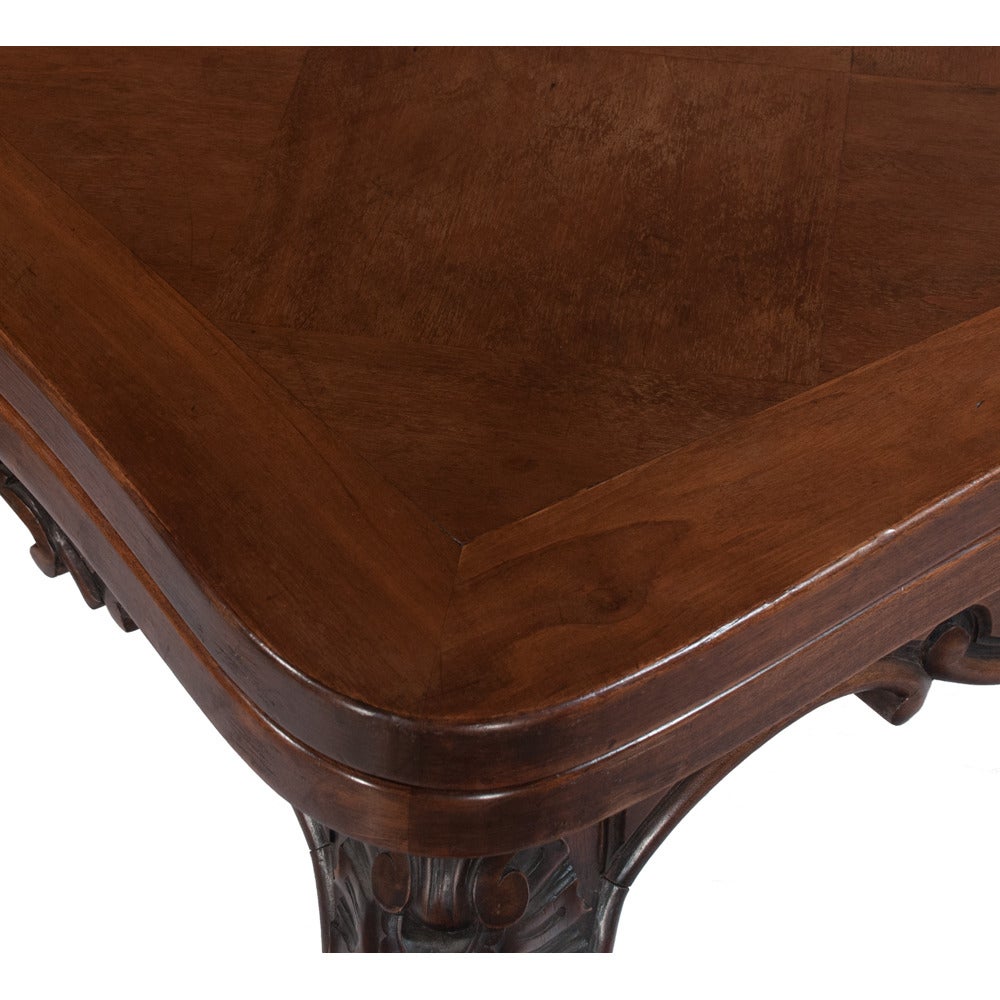 Walnut French Country Dining Table
