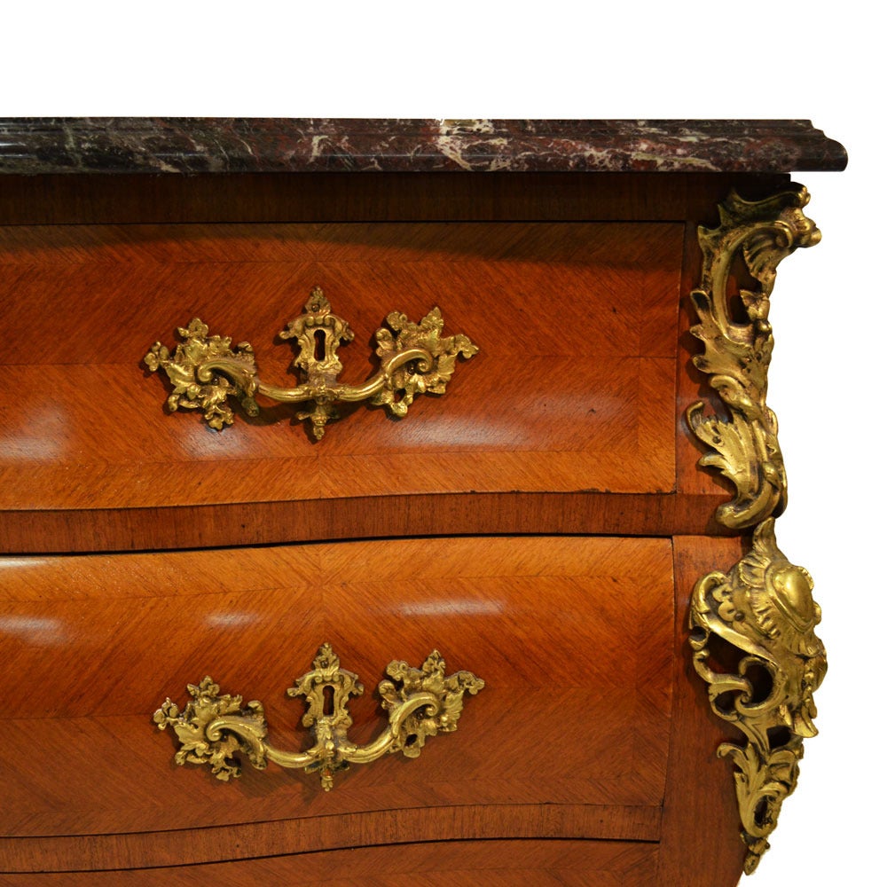 French Louis XV Bombay Commode For Sale