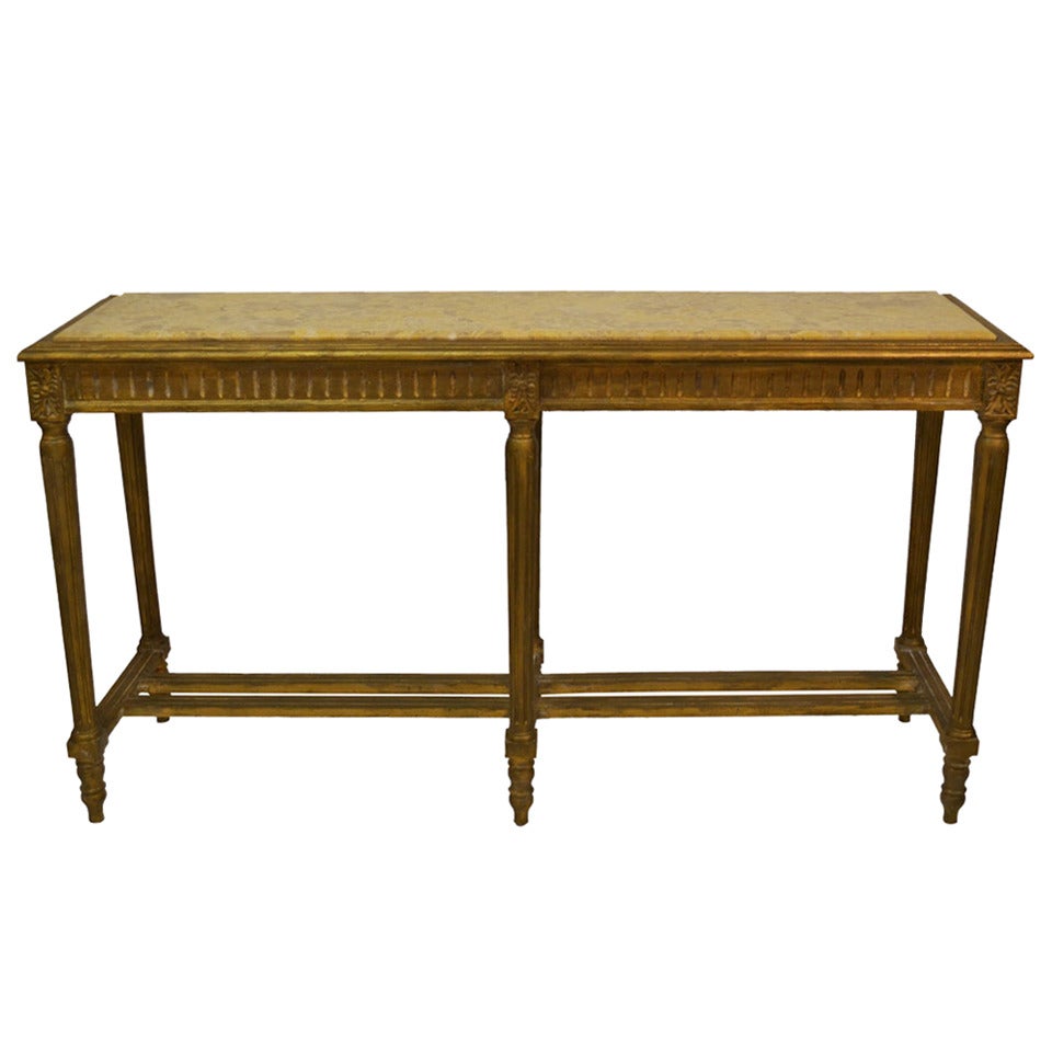 Louis XVI Marble-Top Console For Sale