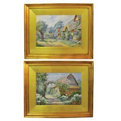 Pair of Watercolor Prints