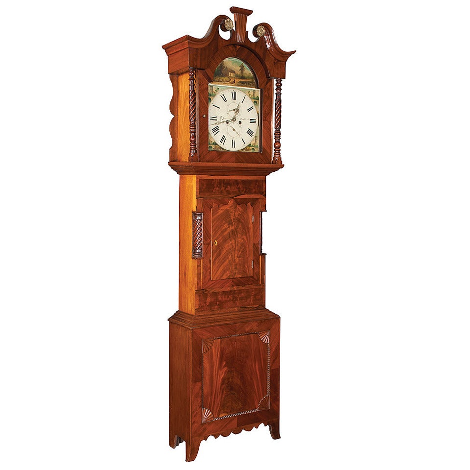 Sheraton Grandfather Clock