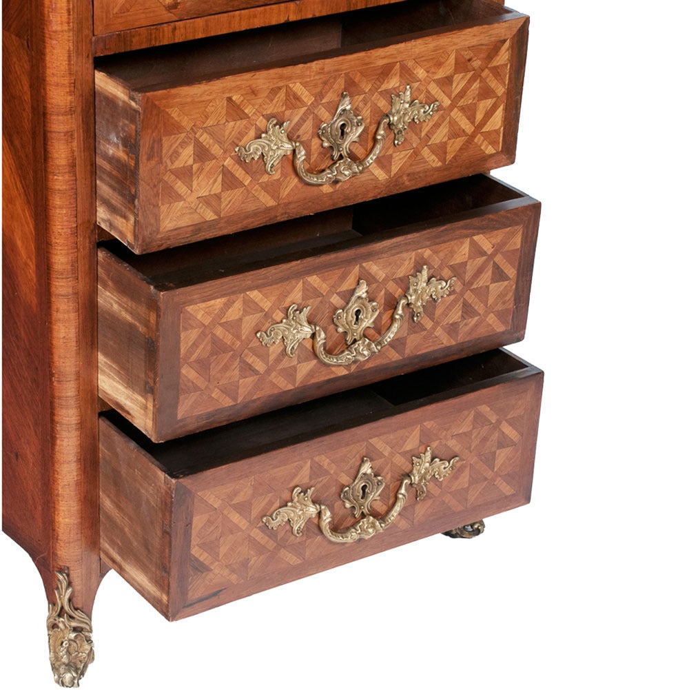 Louis XV Escrutioire (Lingerie Chest) For Sale 3