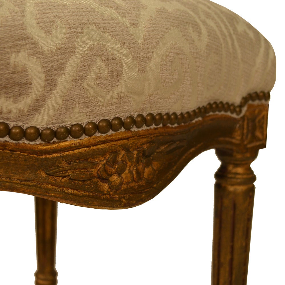 Pair of Louis XVI Stools In Good Condition For Sale In Lawrenceburg, TN