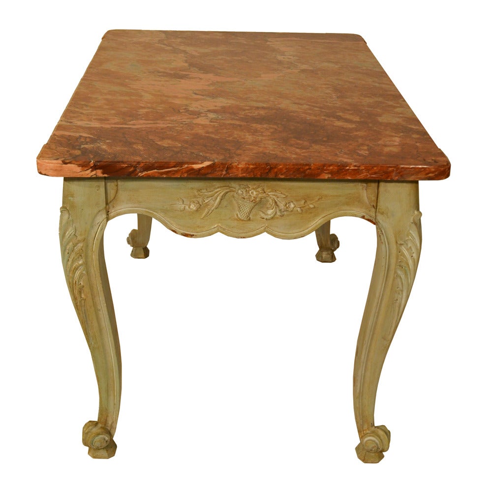 Louis XV Antique Writing Table In Good Condition For Sale In Lawrenceburg, TN