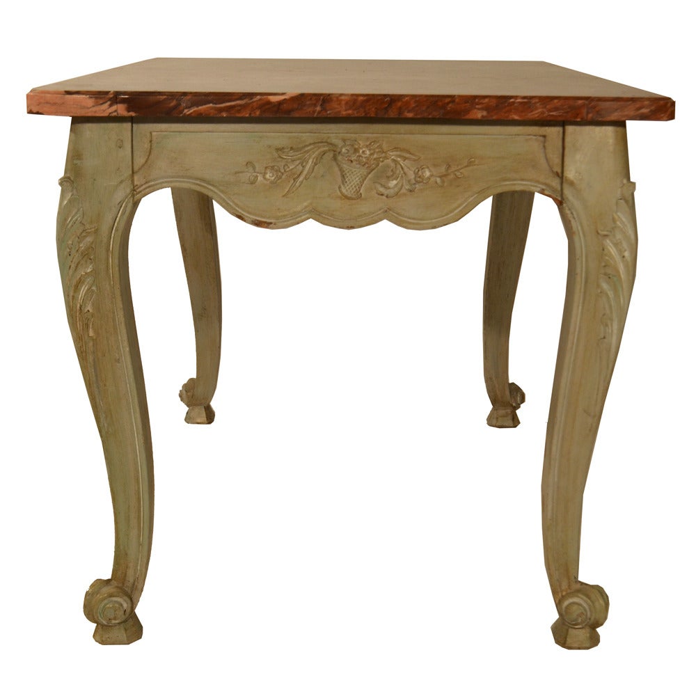 Louis XV Antique Writing Table For Sale 1