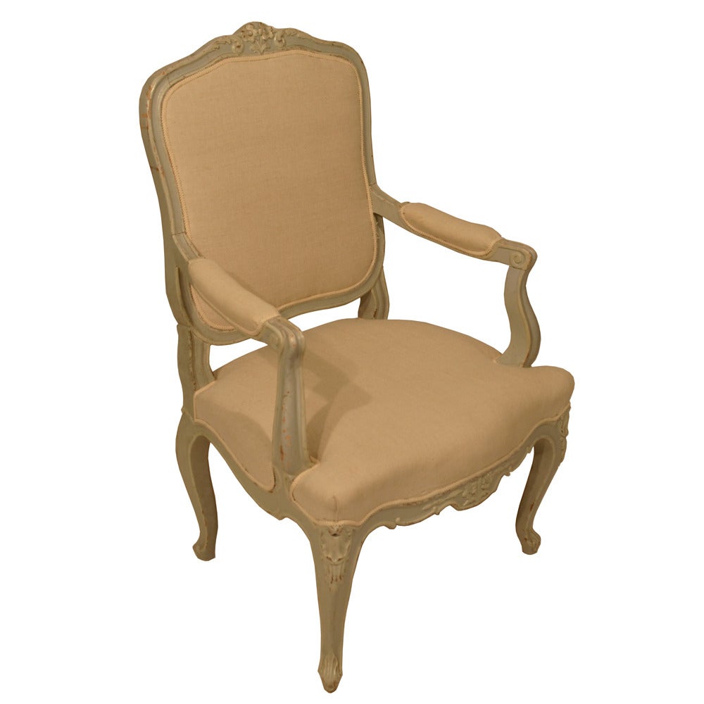 French Louis XV Fauteuils For Sale