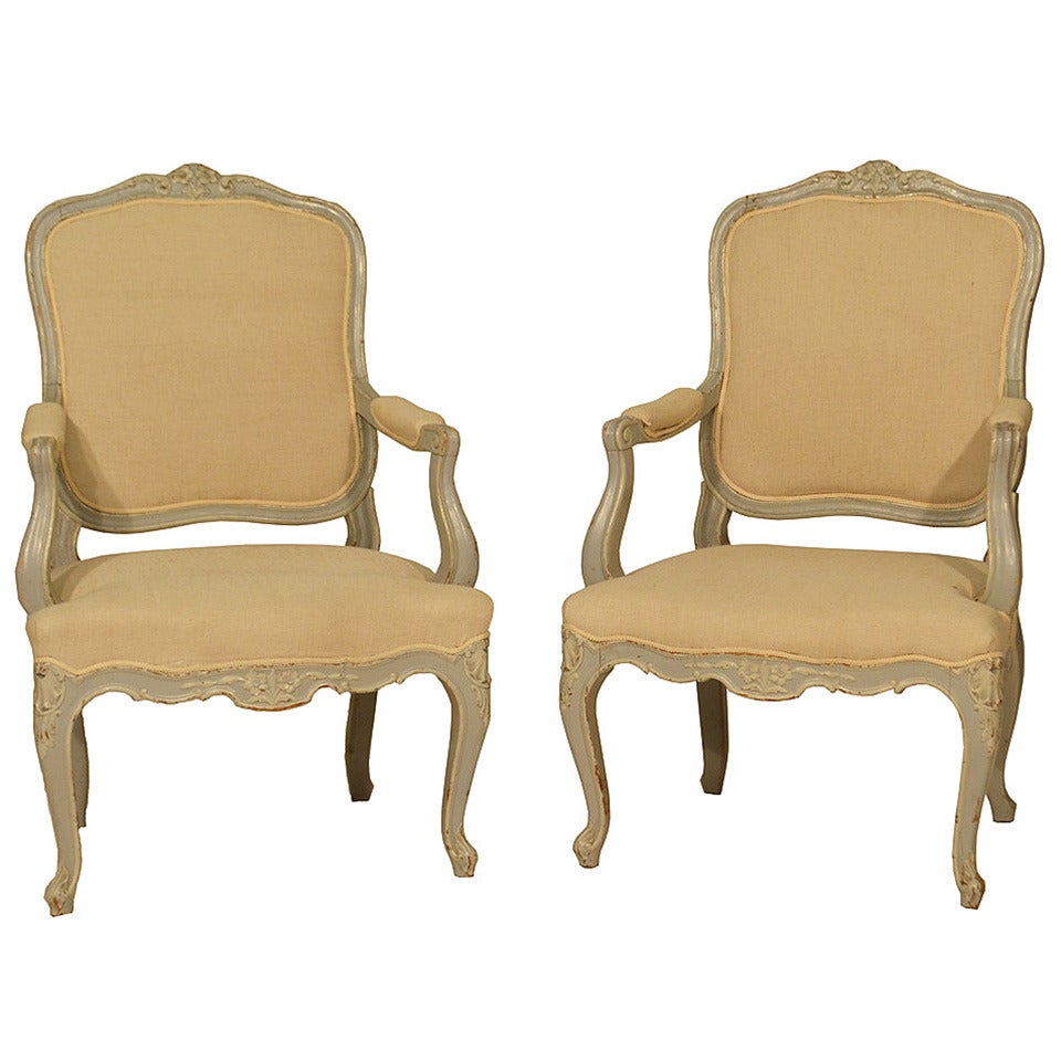 Louis XV Fauteuils For Sale