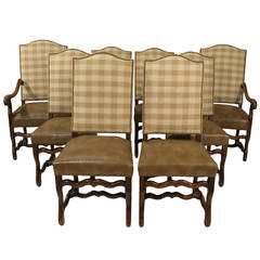 Dining Chairs, Set of Eight