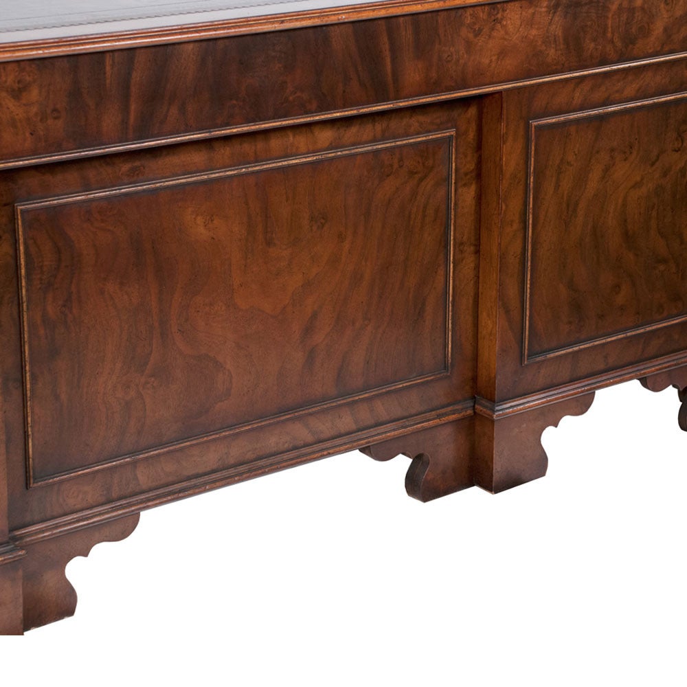 Chippendale Style Walnut Credenza For Sale 2