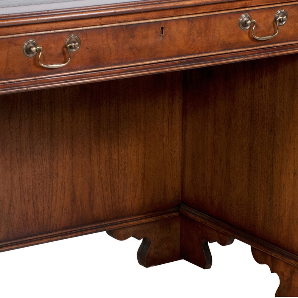 Chippendale Style Walnut Credenza For Sale 1