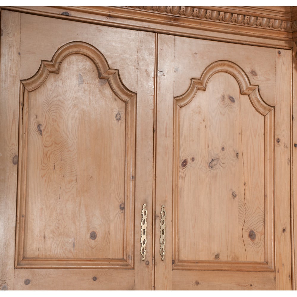 Pine Armoire or Cabinet For Sale 1