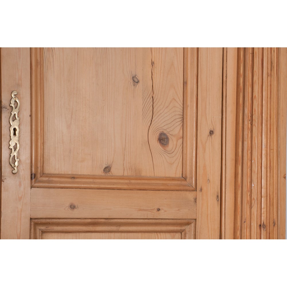 Pine Armoire or Cabinet For Sale 2