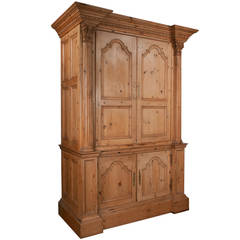 Retro Pine Armoire or Cabinet