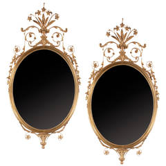 Pair of English Regency Mirrors