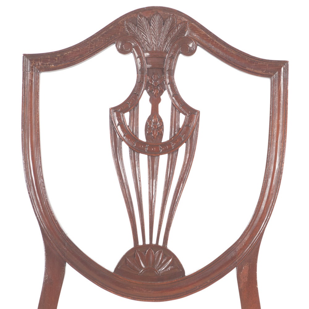 Set of 6 Sheraton-Style Dining Chairs For Sale 2