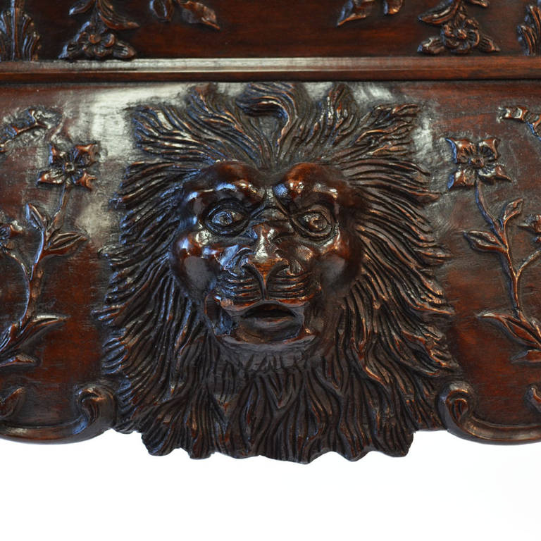 Pair of Irish Chippendale Console Tables