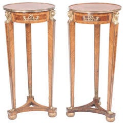 French Empire-style Pedestals, Pair