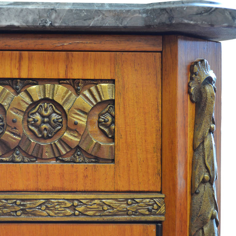 Louis XVI Marble Top Chest