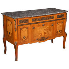Louis XVI Marble Top Chest