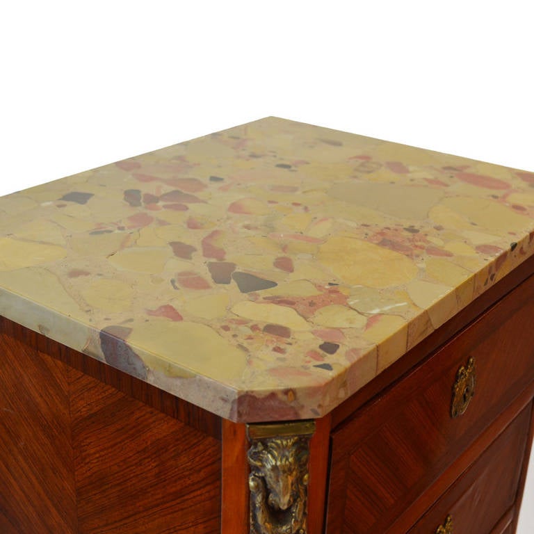 French Pair of Louis XVI Linen Chests For Sale