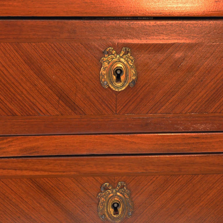 19th Century Pair of Louis XVI Linen Chests For Sale