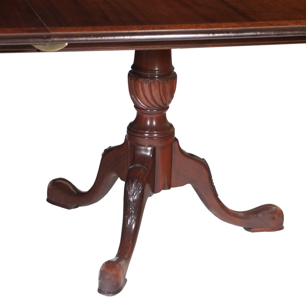 English Custom Queen Anne Dining Table