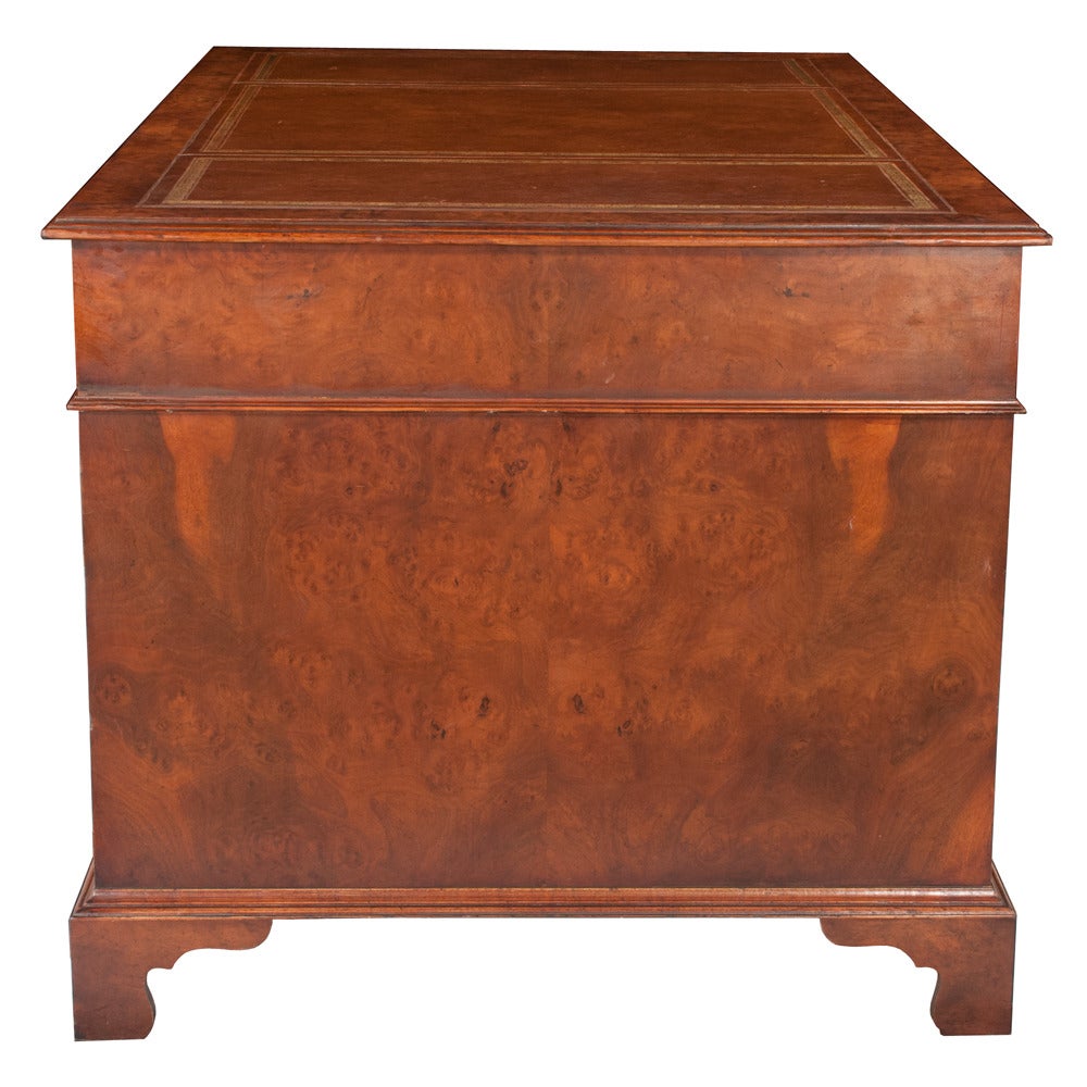 Chippendale Pedestal Desk 2