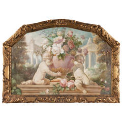 19th Century Oil Painting on Canvas