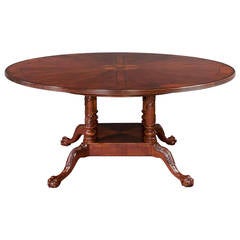 Chippendale Round Dining Table
