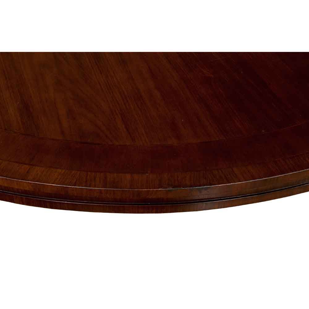 Wood English Regency Library Table For Sale