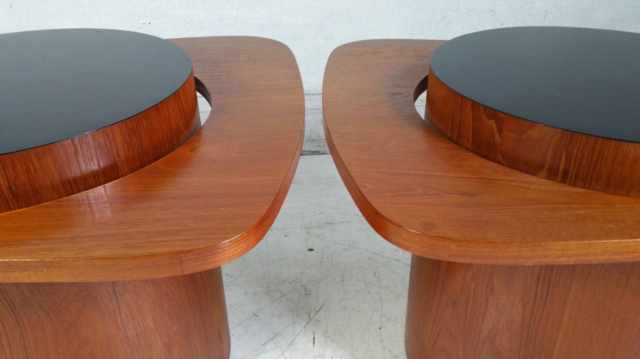 Canadian Teak Expo 67 Pair of Cocktail Tables by RS Associates